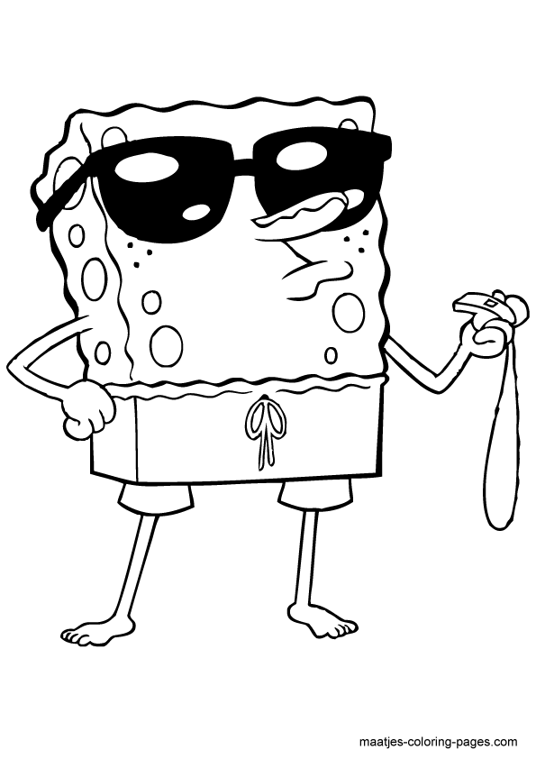 Sponge Bob kolorowanki
